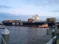 MSC leaving Savannaha