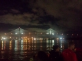 Savannaha Bridge at night