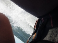 Running into Oregon Inlet