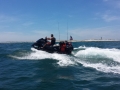 Matty Running into Oregon Inlet