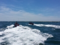 Kelly Matt & Qwin Running into Oregon Inlet