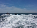 Kelly Matt & Qwin Running into Oregon Inlet